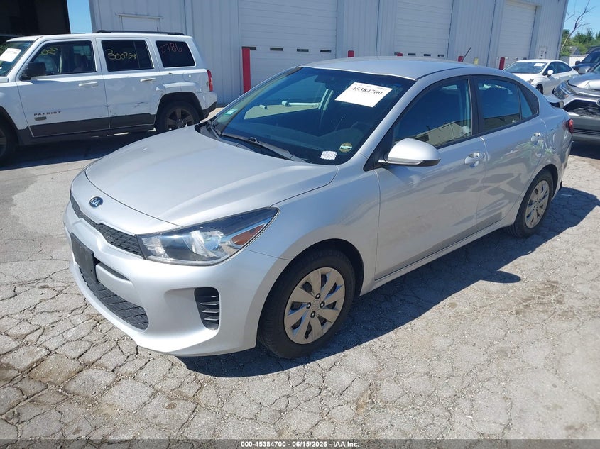 Vin: 3kpa24ab4je100438, lot: 45882695, kia rio s 20182