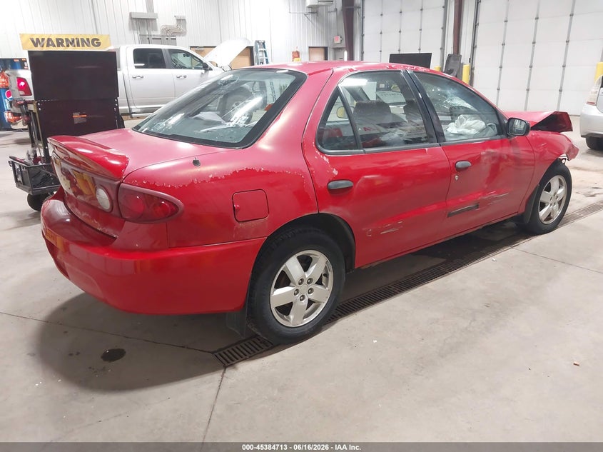2004 Chevrolet Cavalier Ls VIN: 1G1JF52F647252147 Lot: 45384713