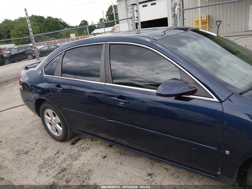 2008 Chevrolet Impala Lt VIN: 2G1WT58N681376967 Lot: 45384731