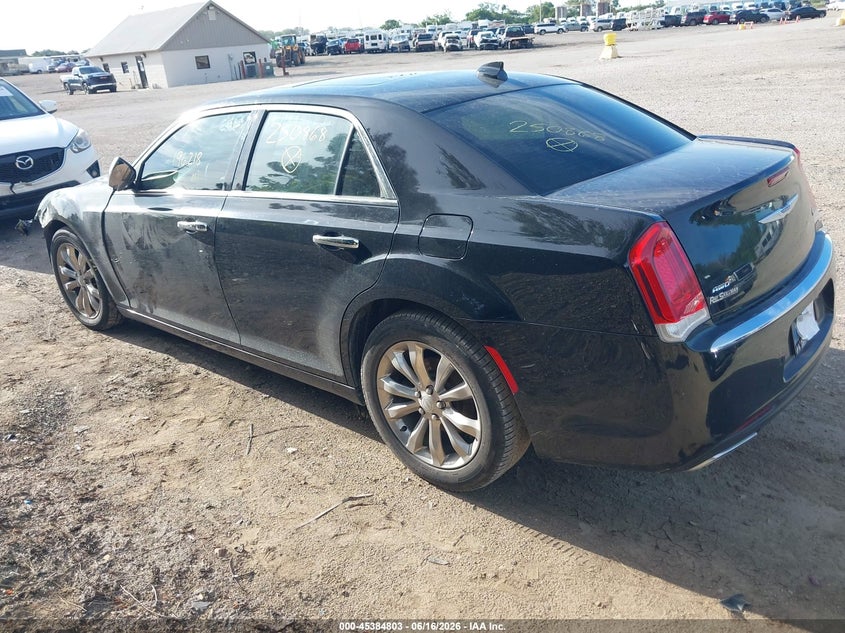 Vin: 2c3ccakg1jh250868, lot: 45882798, chrysler 300 limited awd 20183