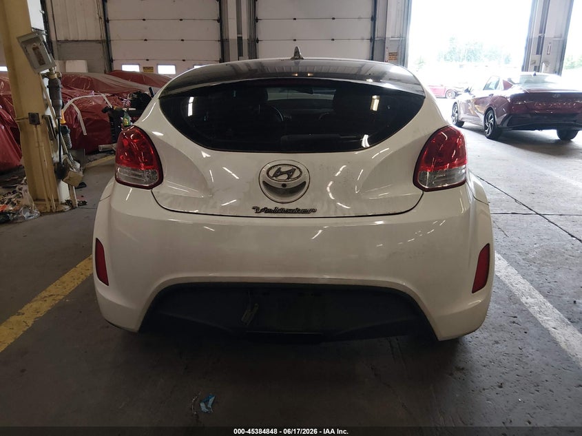 2016 HYUNDAI VELOSTER HATCHBACK 1.6L I-4 DI, DOHC, VVT, 132HP