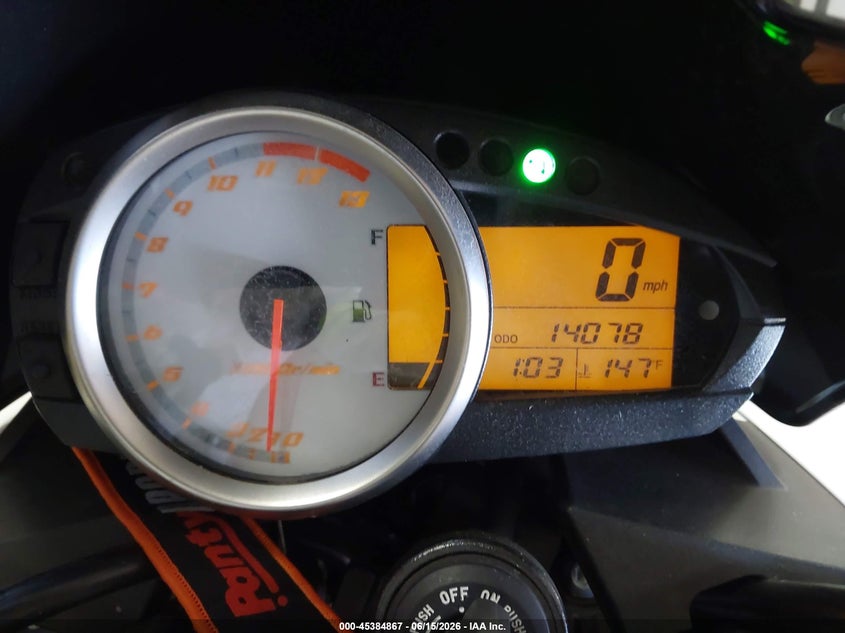 2008 Kawasaki Zr1000 B VIN: JKAZRCB108A018681 Lot: 45384867