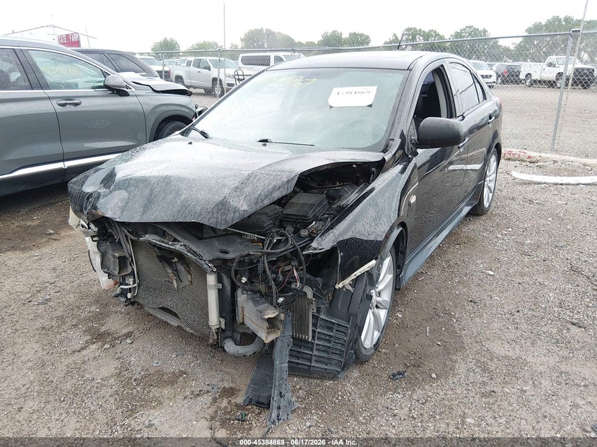 Vin: ja32x8hw3au022000, lot: 45882864, mitsubishi lancer sportback gts 20102