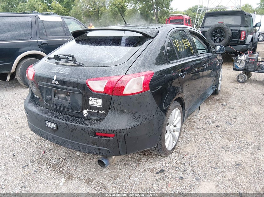 Vin: ja32x8hw3au022000, lot: 45882864, mitsubishi lancer sportback gts 20104