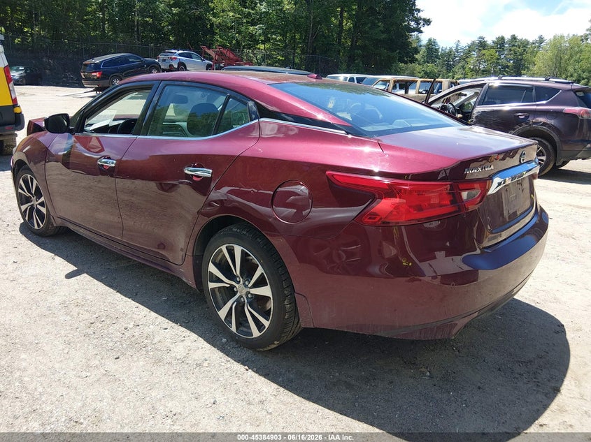 Vin: 1n4aa6ap7jc406914, lot: 45882899, nissan maxima 3.5 sv 20183