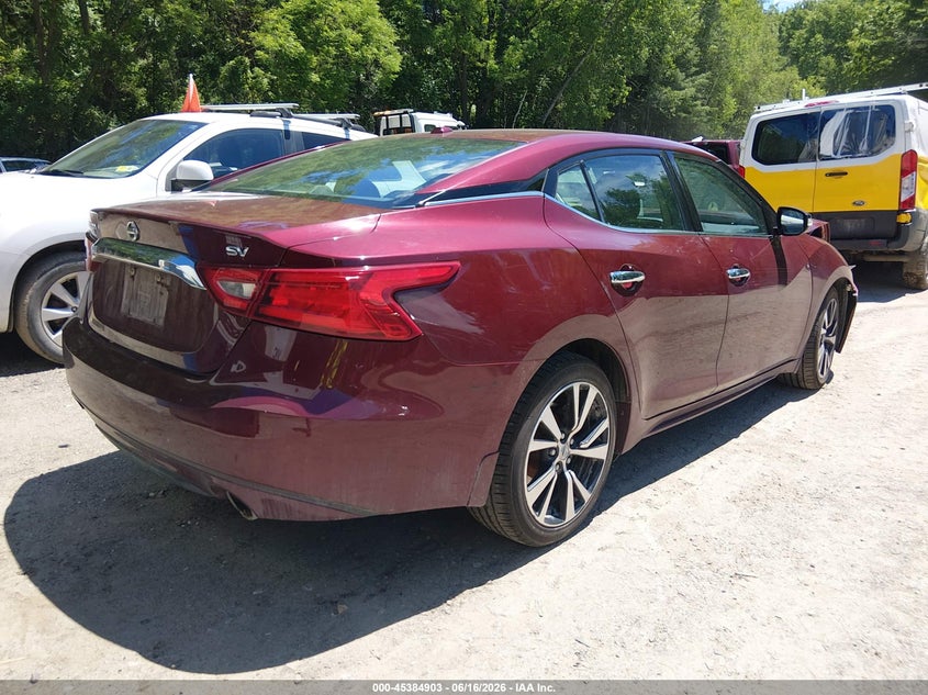 Vin: 1n4aa6ap7jc406914, lot: 45882899, nissan maxima 3.5 sv 20184