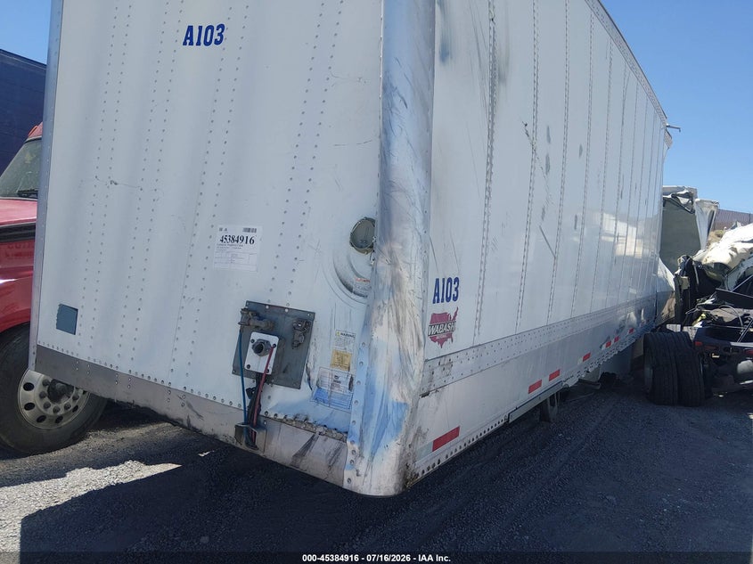2022 WABASH NATIONAL CORP DRY VAN SEMI auction photo 2
