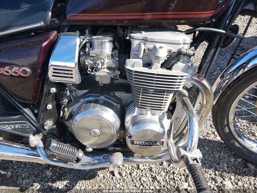 1982 Honda Cb650 VIN: JH2RC0507CM302168 Lot: 45384922