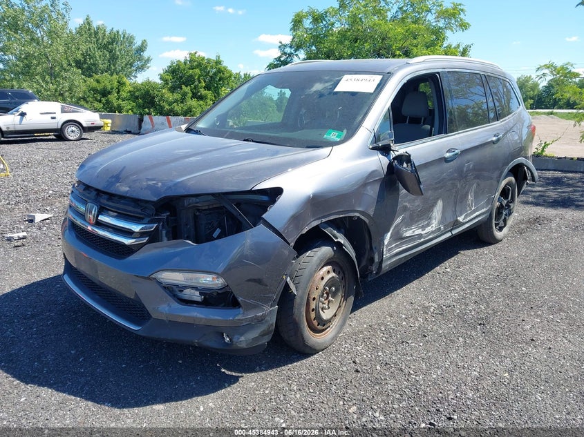 Vin: 5fnyf6h00gb110731, lot: 45882938, honda pilot elite 20162