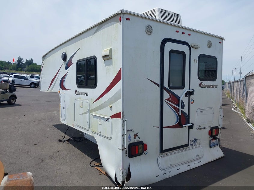 2014 ADVENTURER TRUCK CAMPER auction photo 3