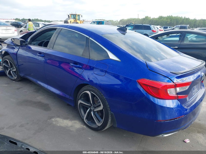 VIN 1HGCV3F2XNA015553 2022 HONDA ACCORD HYBRID SPORT