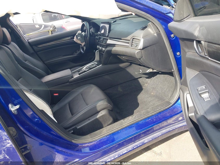VIN 1HGCV3F2XNA015553 2022 HONDA ACCORD HYBRID SPORT