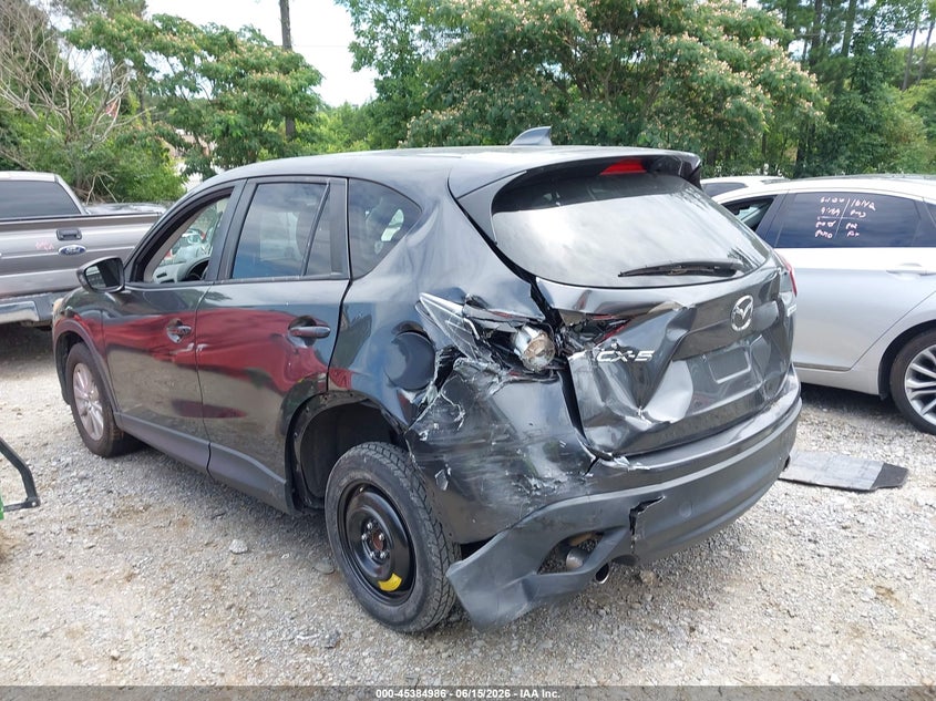 Vin: jm3ke2cy8f0450647, lot: 45882981, mazda cx-5 touring 20153