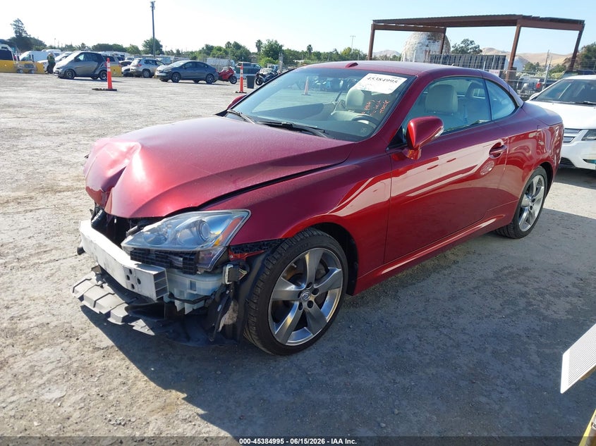 Vin: jthfe2c29a2500862, lot: 45882990, lexus is 350c 20102