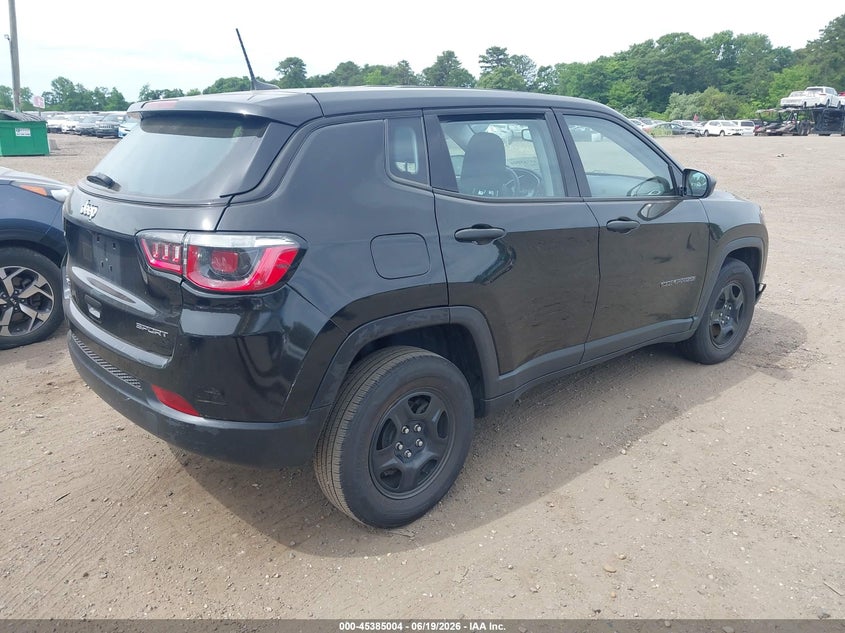 Vin: 3c4njdab9lt137732, lot: 45882999, jeep compass sport 4x4 20204