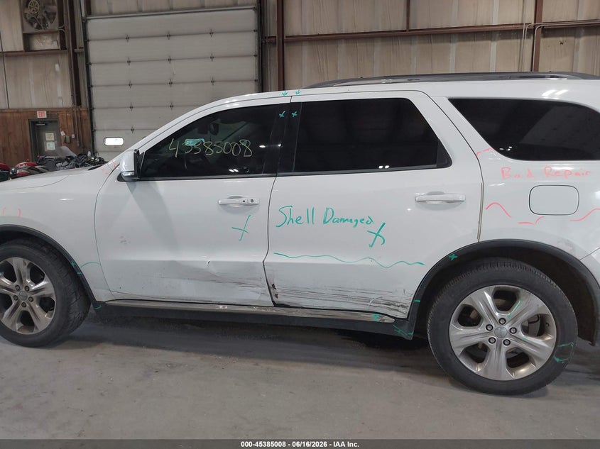2014 Dodge Durango Limited VIN: 1C4RDJDG5EC462018 Lot: 45385008
