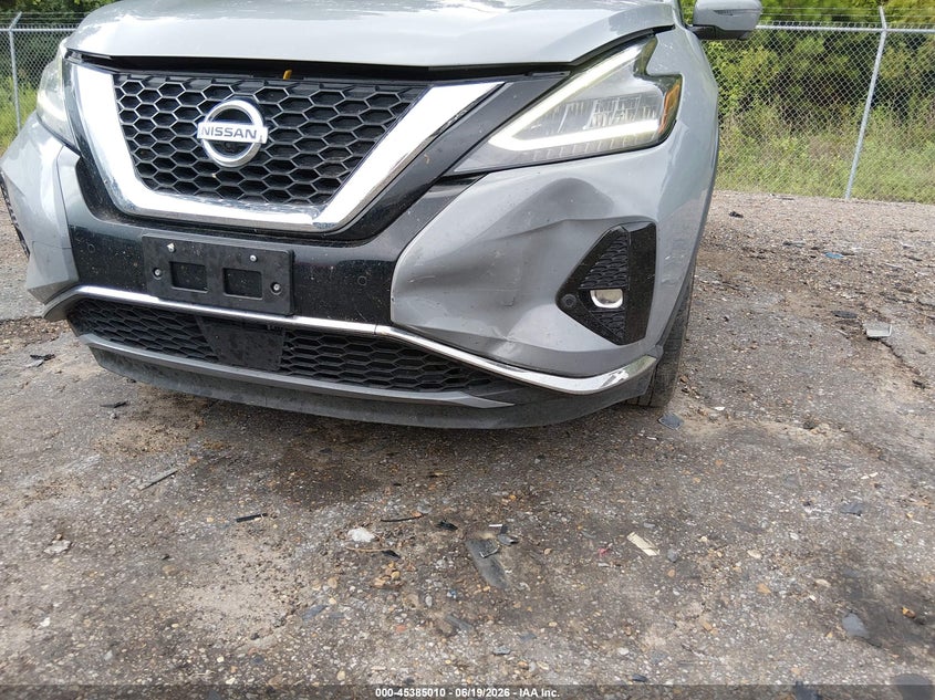 2022 Nissan Murano Platinum Fwd VIN: 5N1AZ2DJ2NC110851 Lot: 45385010