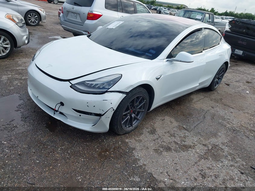 Vin: 5yj3e1ea3jf161905, lot: 45883014, tesla model 3 long range/mid range 20182