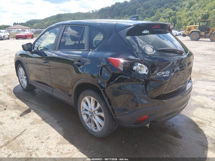 Vin: jm3ke4dy0f0482518, lot: 45883016, mazda cx-5 grand touring 20153