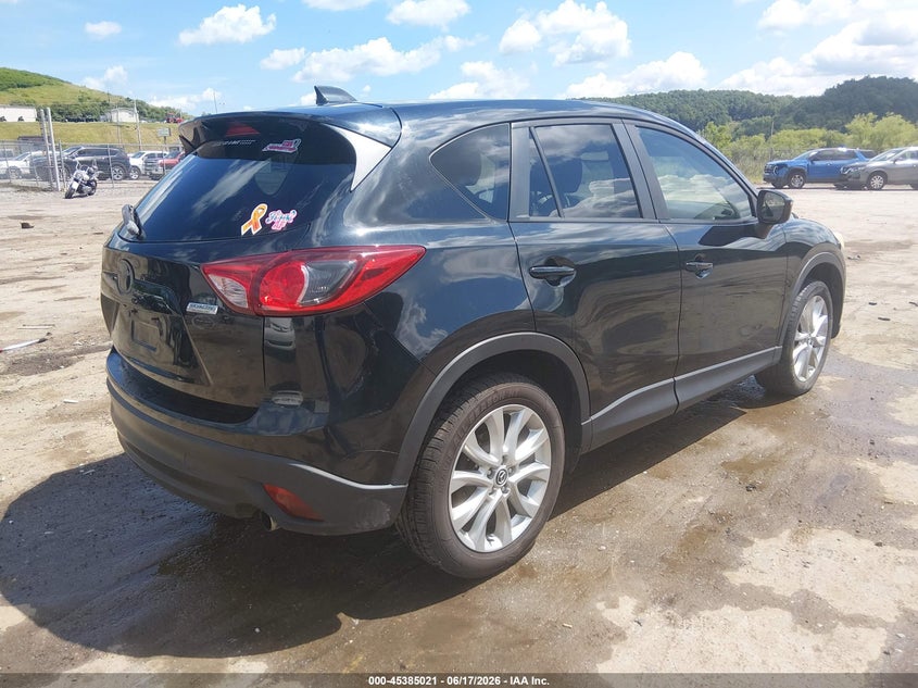 Vin: jm3ke4dy0f0482518, lot: 45883016, mazda cx-5 grand touring 20154