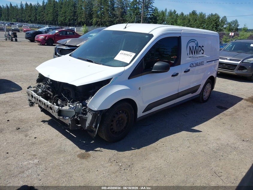 Vin: nm0ls7e75g1291635, lot: 45883029, ford transit connect xl 20162