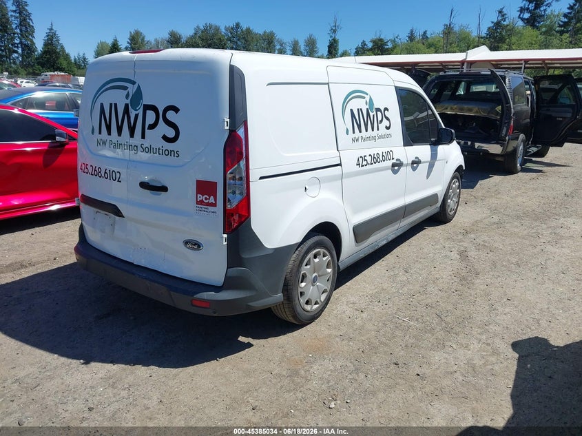 Vin: nm0ls7e75g1291635, lot: 45883029, ford transit connect xl 20164