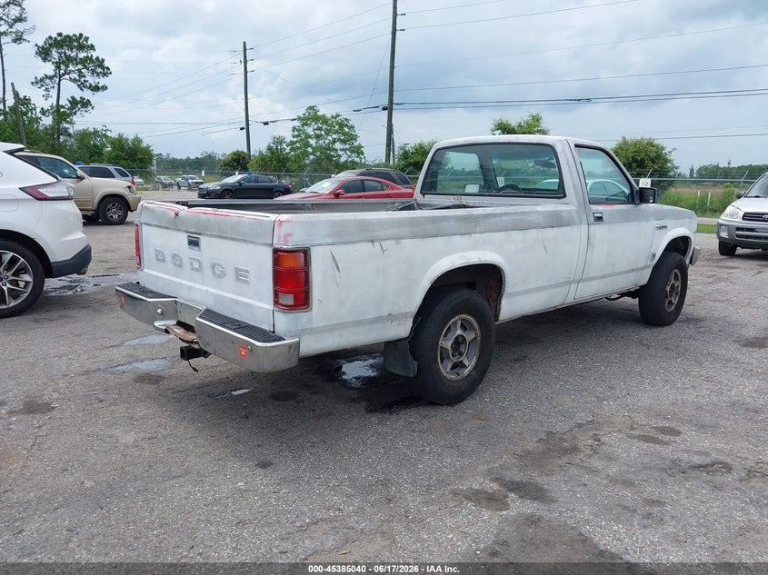 1988 DODGE DAKOTA auction photo 4