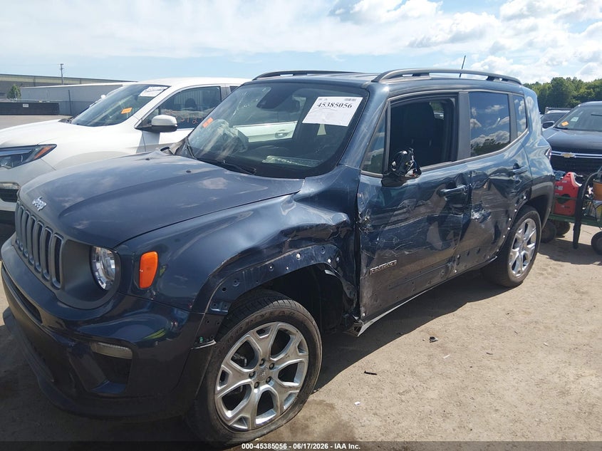 2023 Jeep Renegade Limited 4X4 VIN: ZACNJDD19PPP15857 Lot: 45385056