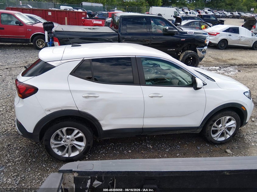 2022 Buick Encore Gx Awd Preferred VIN: KL4MMCSL3NB080544 Lot: 45385058