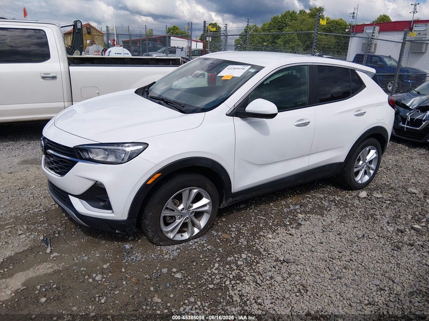 Vin: kl4mmcsl3nb080544, lot: 45883053, buick encore gx awd preferred 20222