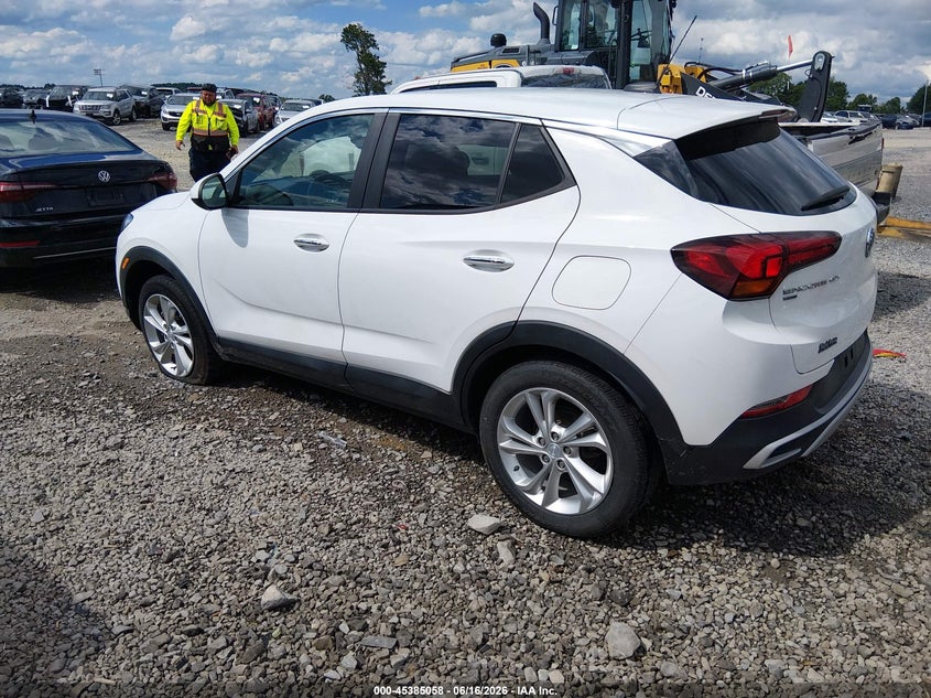 Vin: kl4mmcsl3nb080544, lot: 45883053, buick encore gx awd preferred 20223