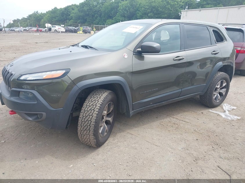 2014 JEEP CHEROKEE auction photo 2