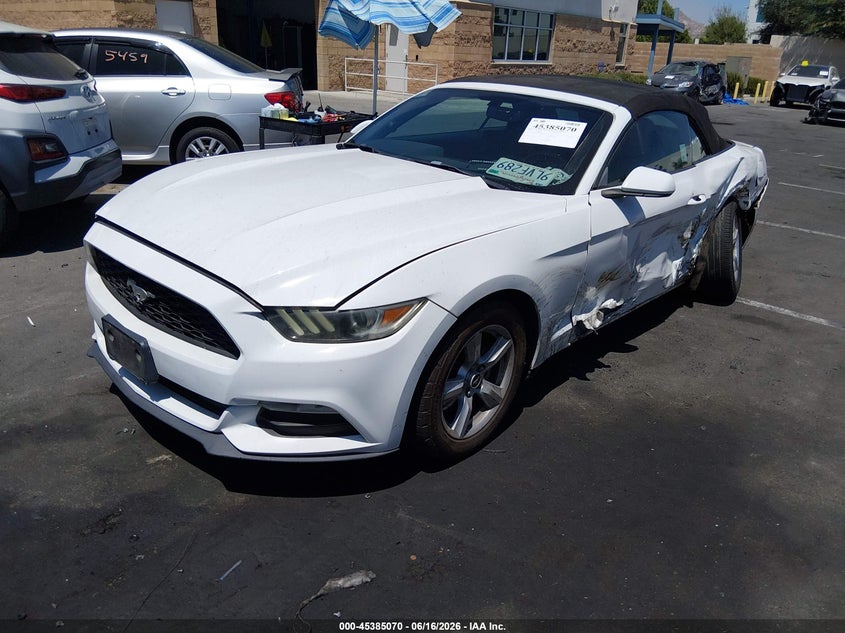 2016 Ford Mustang V6 1FATP8EM6G5269500 photo 1
