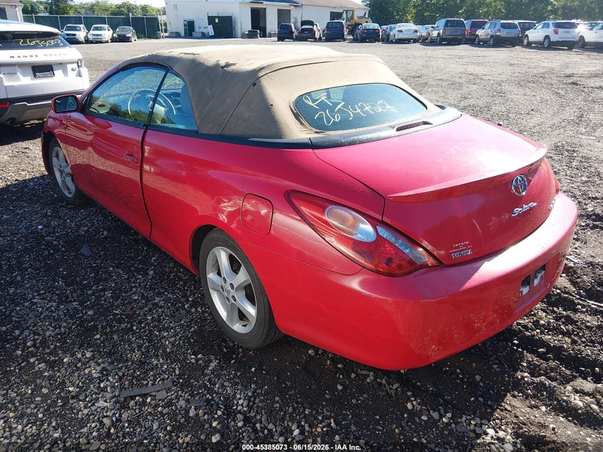 2004 TOYOTA CAMRY SOLARA auction photo 3