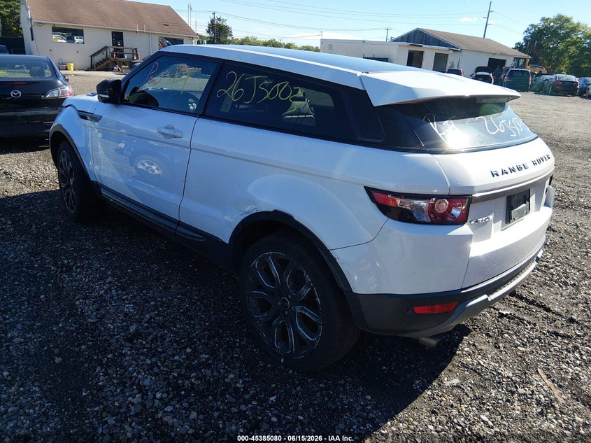 Vin: salvr1bg3ch631593, lot: 45883075, land rover range rover evoque pure plus 20123