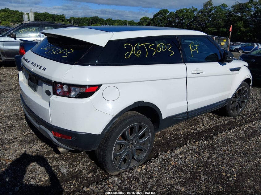 Vin: salvr1bg3ch631593, lot: 45883075, land rover range rover evoque pure plus 20124