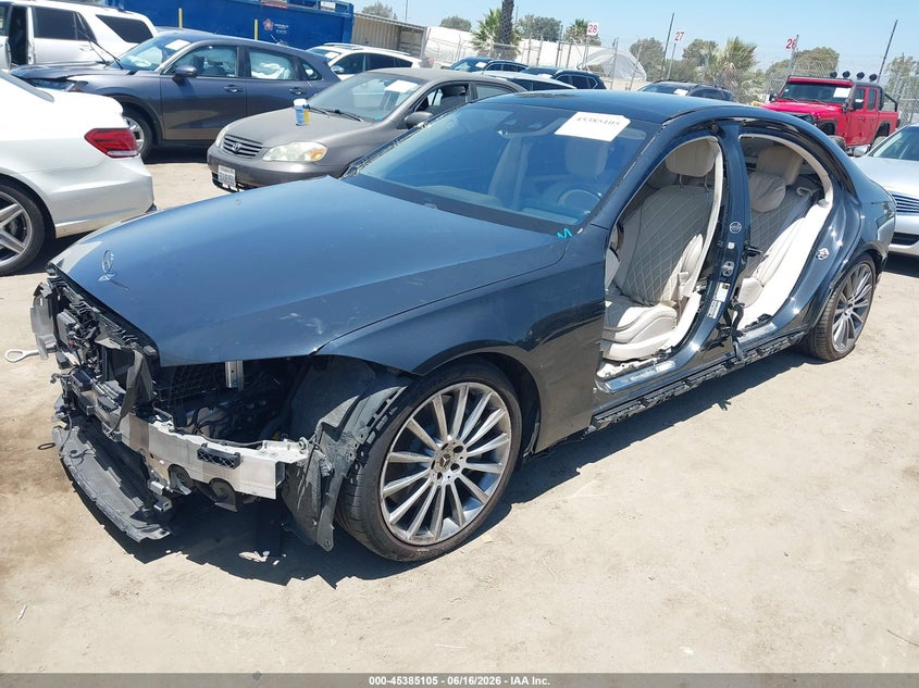 2021 MERCEDES-BENZ S 580 auction photo 2