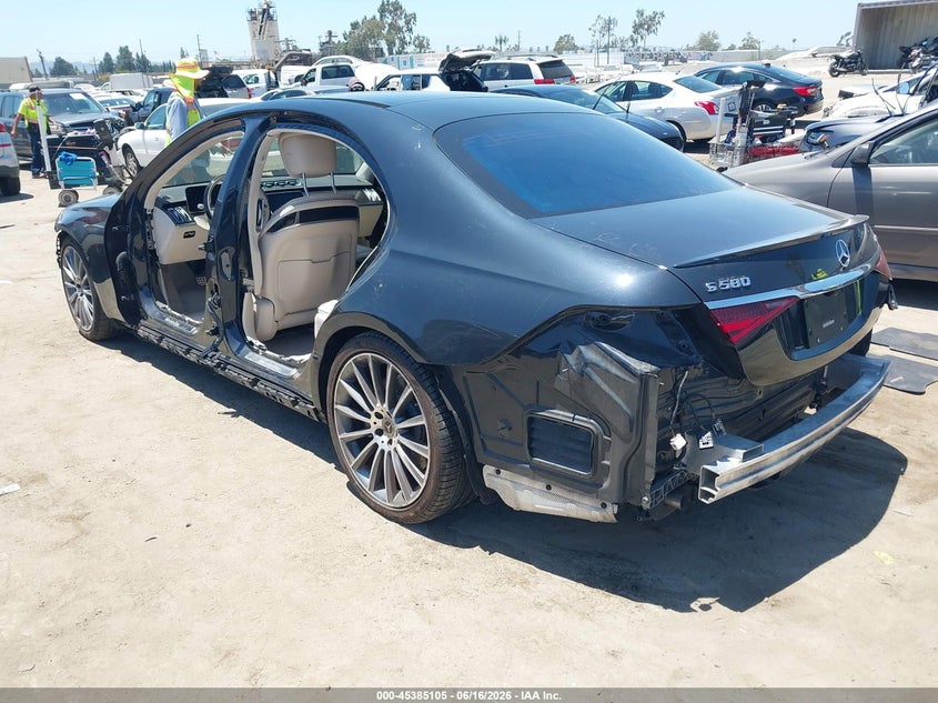 2021 MERCEDES-BENZ S 580 auction photo 3