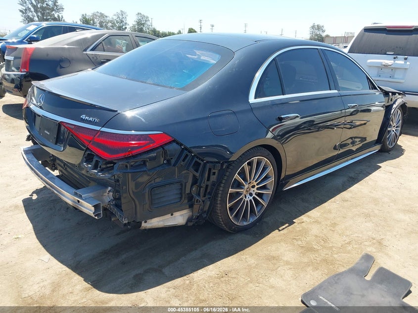 2021 MERCEDES-BENZ S 580 auction photo 4