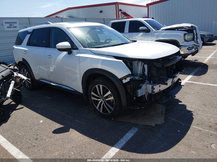 Vin: 5n1dr3dg8sc290839, lot: 45883111, nissan pathfinder platinum fwd 20251