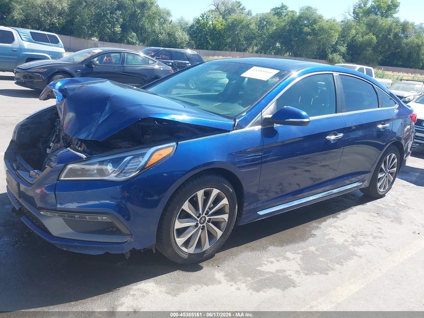 2016 HYUNDAI SONATA auction photo 2