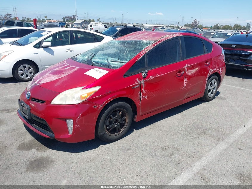 2012 Toyota Prius Two JTDKN3DU3C1491929 photo 1
