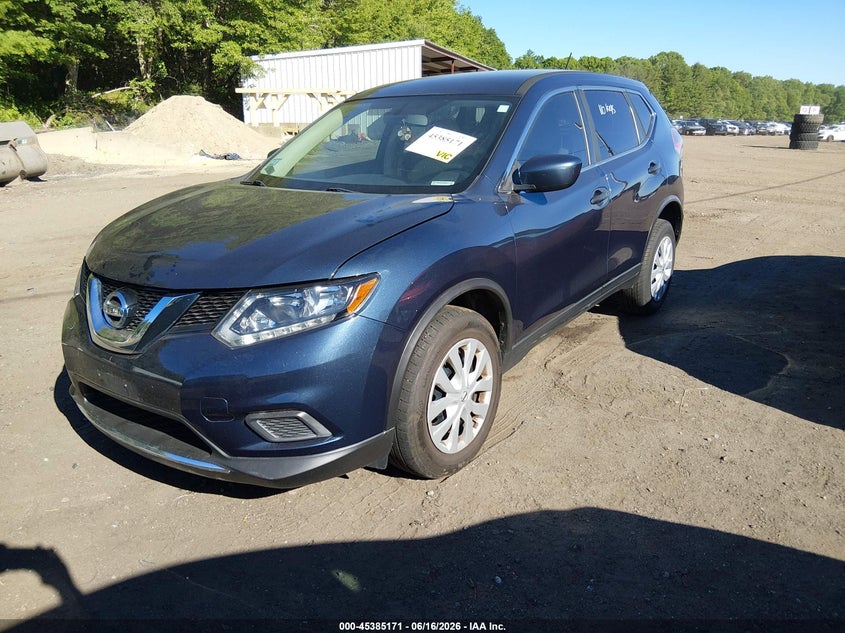 2016 NISSAN ROGUE auction photo 2