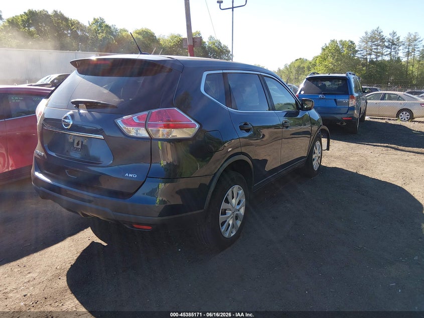 2016 NISSAN ROGUE auction photo 4