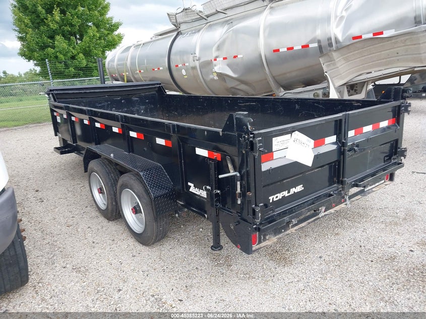 2024 H&H 16' DUMP TRAILER auction photo 3