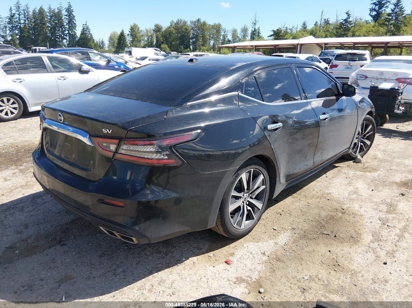 Vin: 1n4aa6cv6lc367960, lot: 45883224, nissan maxima sv xtronic cvt 20204