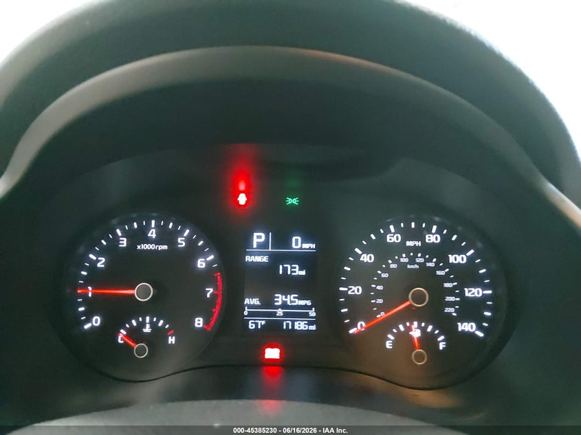 2023 Kia Rio Lx VIN: 3KPA24AD6PE627780 Lot: 45385230