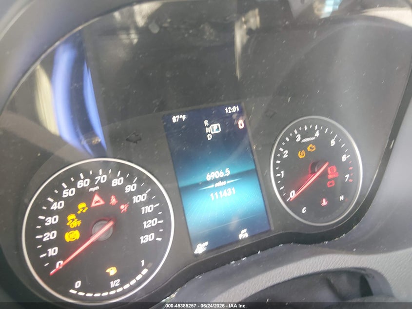 2021 Mercedes-Benz Sprinter 1500 Standard Roof I4 VIN: W1Y70BGY1MT066594 Lot: 45385257