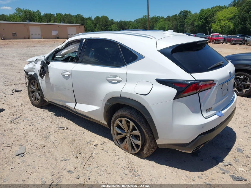 Vin: jtjbarbz2h2146368, lot: 45883310, lexus nx 200t f sport 20173