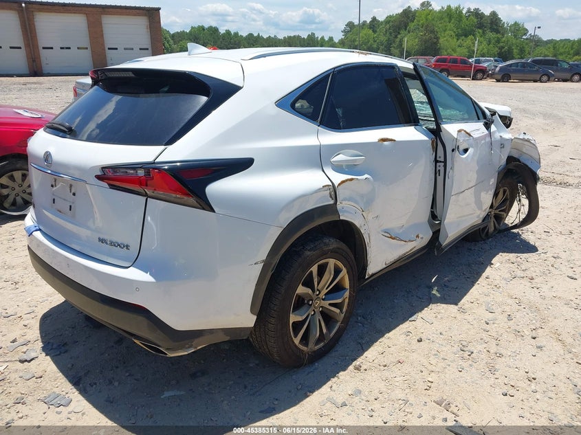 Vin: jtjbarbz2h2146368, lot: 45883310, lexus nx 200t f sport 20174